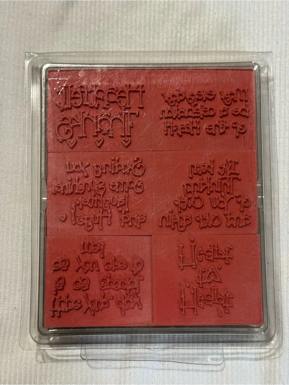 D.O.T.S “Heartfelt Sayings” New Stamp Set Of 6
